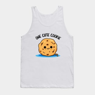 One Cute Cookie Cute Cookie Pun Tank Top